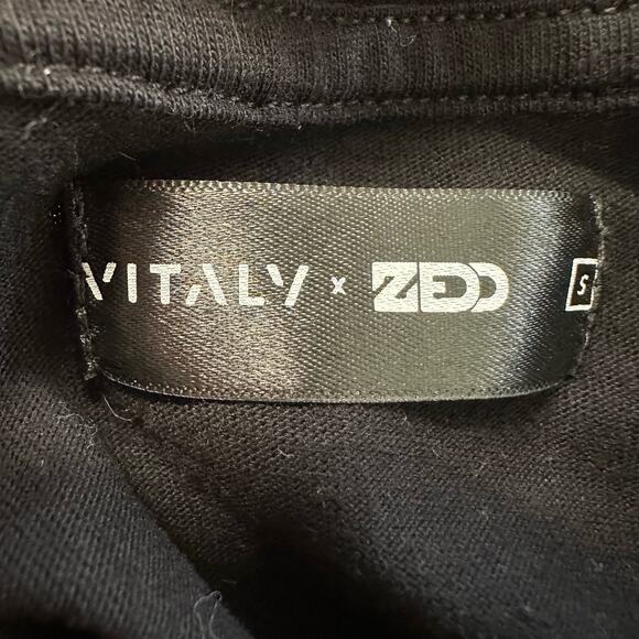 Zedd x Vitaly Box Logo Tee T-Shirt Short Sleeve Crew Neck Men’s size‎ S Cotton - Picture 5 of 8